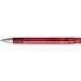 uma® LOOK grip transparent M SI Druckkugelschreiber, rot