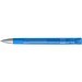 uma® LOOK grip transparent SI Druckkugelschreiber, hellblau