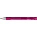uma® LOOK grip transparent SI Druckkugelschreiber, magenta