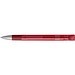 uma® LOOK grip transparent SI Druckkugelschreiber, rot