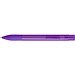 uma® OMEGA grip transparent Druckkugelschreiber, violett