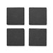 Untersetzer-Set SLATE4, Schwarz