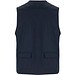 Venera Arbeitsweste mit V-Ausschnitt und mehreren Taschen, 200 g/m2, marineblau, M