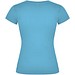 Victoria T-Shirt mit V-Ausschnitt für Damen, türkis, L