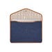 VINGA Bosler 16 Zoll Laptop-Tasche aus GRS recyceltem Canvas, navy blau