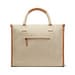 VINGA Bosler Büro-Tasche aus RCS recyceltem Canvas, greige