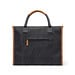 VINGA Bosler Büro-Tasche aus RCS recyceltem Canvas, schwarz