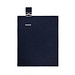 VINGA Volonne AWARE™ Picknickdecke aus recyceltem Canvas, navy blau, off white