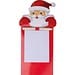Weihnachts-Notizblock Victorville,rot
