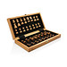 XD COLLECTION Faltbares Schachspiel aus Holz, braun