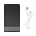 XD COLLECTION Flache Powerbank, 4.600 mAh, schwarz/grau XD COLLECTION Flache Powerbank, 4.600 mAh, schwarz/grau