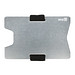 XD COLLECTION RFID Anti-Skimming Kartenhalter aus Aluminium, silber/schwarz XD COLLECTION RFID Anti-Skimming Kartenhalter aus Aluminium, silber/schwarz