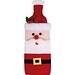 Xmas Weinflaschencover Antarctic,rot