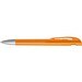 uma® Kugelschreiber YES SI transparent inkl. Metallspitze, orange