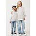 Iqoniq Yengo KidsHoodie mit Seitentaschen aus rec. Baumwolle, ivory white, 34