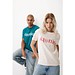 Iqoniq Brett T-Shirt aus recycelter Baumwolle, verdigris, M
