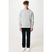 Iqoniq Kruger Relax-Rundhals-Sweater aus recycelt. Baumwolle, heather grey, L