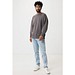 Iqoniq Kruger Relax-Rundhals-Sweater aus recycelt. Baumwolle, anthrazit, L
