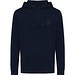 Iqoniq Rila Lightweight Hoodie aus recycelter Baumwolle, navy blau, XXS