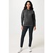 Iqoniq Rila Lightweight Hoodie aus recycelter Baumwolle, anthrazit, XXS