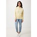 Iqoniq Rila Lightweight Hoodie aus recycelter Baumwolle, cream yellow, XXS