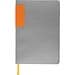 A5 Notizbuch mit farbigem Schnitt EVAN, orange