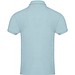 Akoya Poloshirt aus GRS-recyceltem Frottee Unisex, Cloud Blue, XS