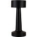 Aludra Wiederaufladbare dimmbare Tischlampe mit 3 Lichtmodi, schwarz