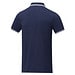 Amarago Polo mit abgesetztem Rand für Herren, navy, L