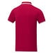 Amarago Polo mit abgesetztem Rand für Herren, rot, L