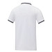 Amarago Polo mit abgesetztem Rand für Herren, weiss, 3XL