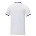 Amarago Polo mit abgesetztem Rand für Herren, weiss, L