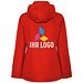 America wattierter Parka für Damen, rot, L