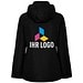 America wattierter Parka für Damen, schwarz, L