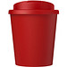 Americano® Espresso Eco 250 ml recycelter Isolierbecher mit auslaufsicherem Deckel, rot