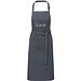 Andrea 240 g/m² Schürze mit verstellbarem Nackenband, dunkelgrau