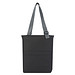 Aqua wasserabweisende 14 Laptop-Tragetasche aus GRS Recyclingmaterial 14 L, schwarz