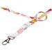 Balta Sublimation Lanyard mit Schnapp- und Sicherheitsverschluss, weiss, 15mm