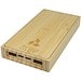 Bambus Solar-Powerbank Elz, beige