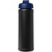 Baseline® Plus 750 ml Flasche mit Klappdeckel, schwarz/blau