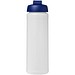 Baseline® Plus 750 ml Flasche mit Klappdeckel, transparent/blau