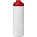 Baseline® Plus 750 ml Flasche mit Klappdeckel, weiß/rot