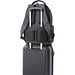 BOSTON. Wasserdichter 2Tone Nylon 17'' Laptop-Rucksack, Dunkelgrau