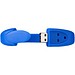 Bracelet USB-Stick, mittelblau, 2GB