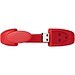Bracelet USB-Stick, rot, 8GB