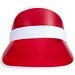 Bright Kappe mit transparentem Schirm, rot