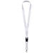 Bucks Sublimation Lanyard mit Schnappverschluss, schwarz, 25mm