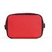 CANCUN. Kühltasche aus recyceltem 600D-Polyester mit verstellbarem Gurtband 7 L, Rot
