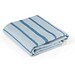 CAPLAN. Multifunktionstuch (260 g/m²) aus Baumwolle (90%) und recycelter Baumwolle (10%), Blau