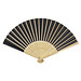 Carmen Handfächer, schwarz